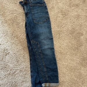 Pilcro Women's Dark Blue Straight Jeans